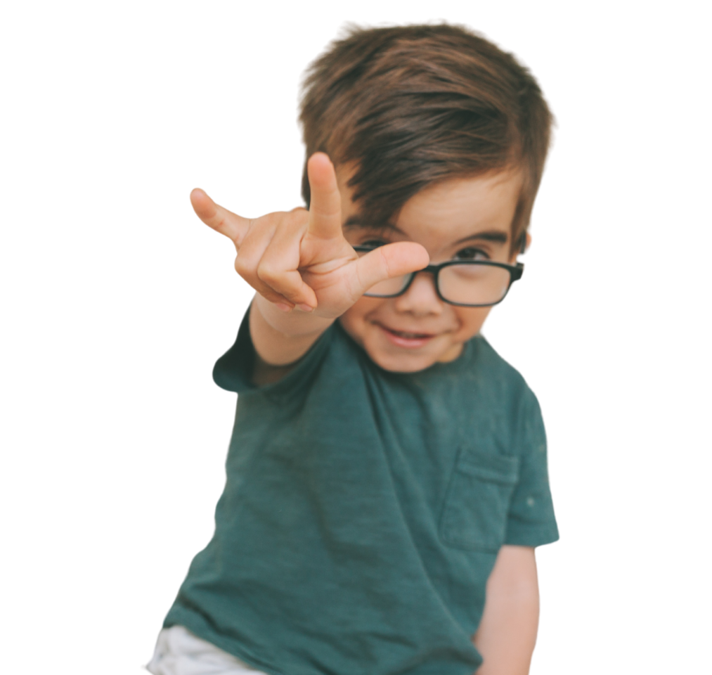 niño sordo lengua de signos